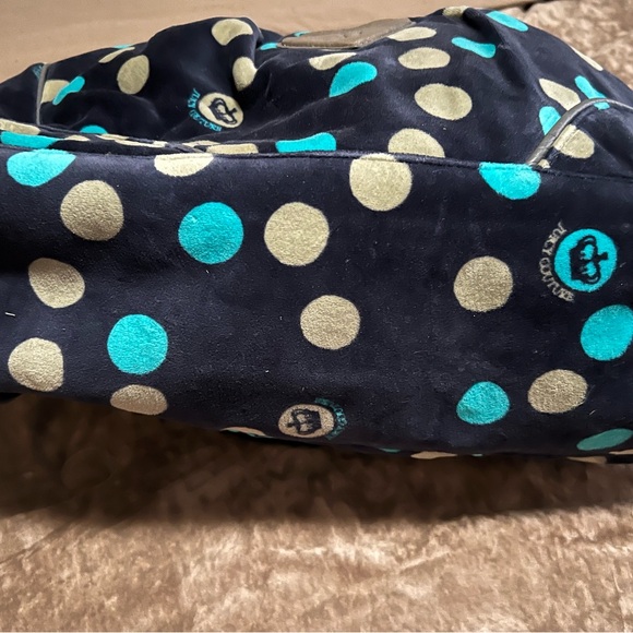 Juicy Couture Blue and Gray Shoulder Bag - Picture 3 of 4